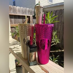 Starbucks Holiday Collection 2022 Studded Tumblers
